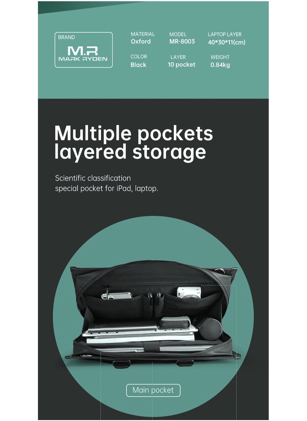 buy-mark-ryden-mark-ryden-8003-yyk-zipped-briefcase-space-for-15-6-laptop-with-adjustable-shoulder-strap-waterproof_cy6