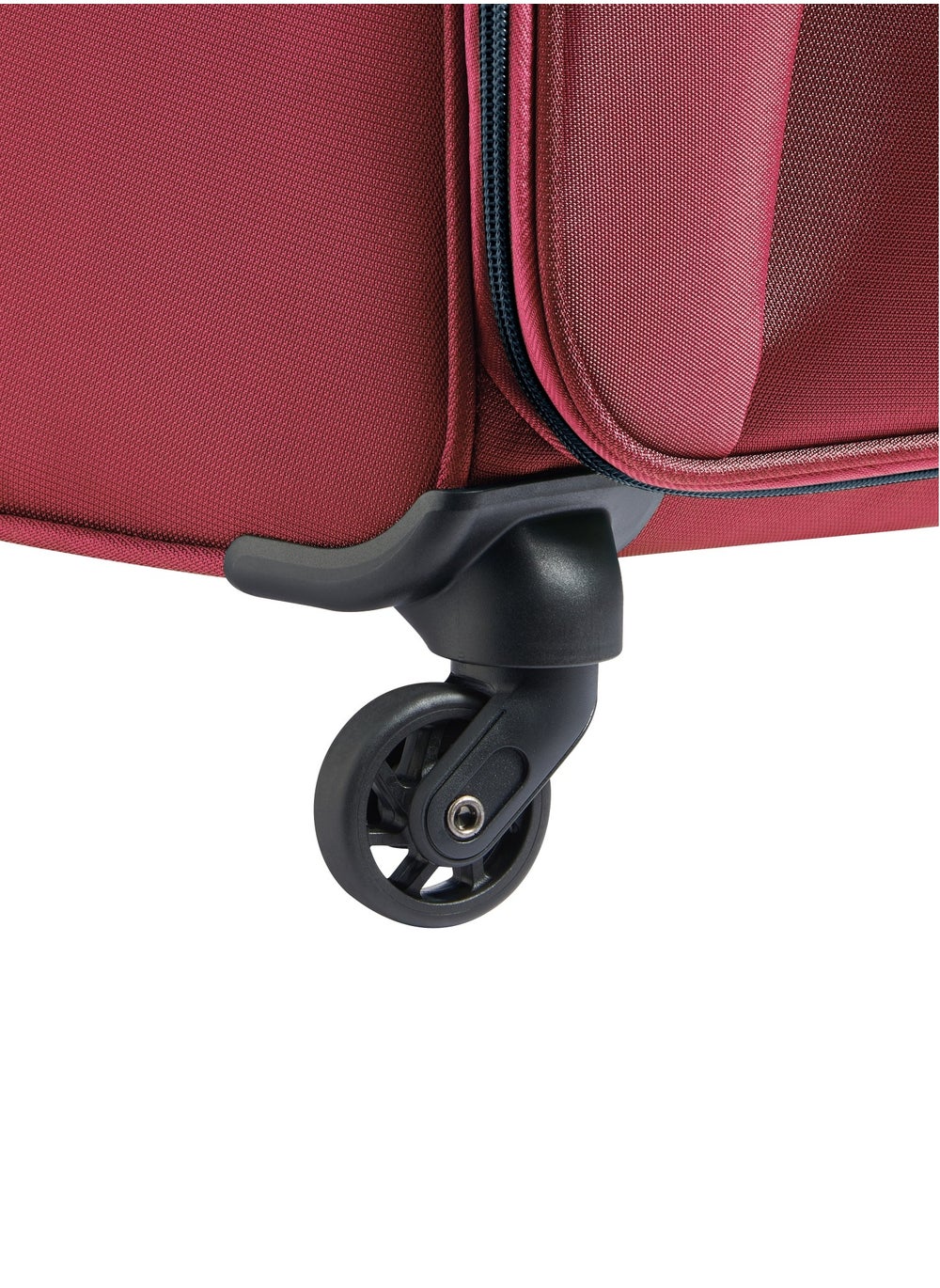 buy-delsey-paris-cuzco-68cm-softcase-4-wheel-check-in-luggage-trolley-case-red-00390681104_s56