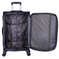 buy-eminent-expandable-luggage-trolley-bag-soft-suitcase-for-unisex-travel-polyester-shell-lightweight-with-tsa-lock-double-spinner-wheels-e765sz-medium-checked-24-inch-navy-blue_k1v