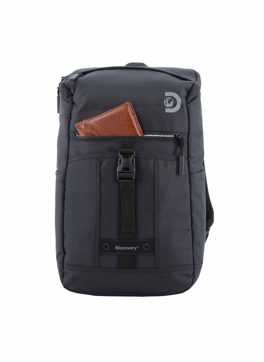 buy-discovery-discovery-shield-rpet-polyester-top-zip-open-laptop-backpack-black-with-tablet-compartment-casual-backpack-30l-large-capacity-laptop-bag-water-resistant-multi-pocket-school-travel-business-bag_voy