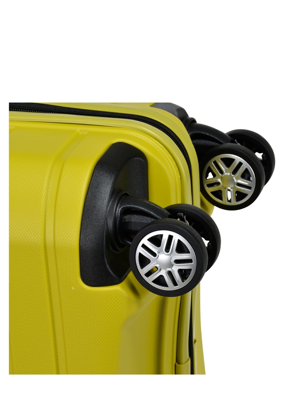 buy-eminent-knight-hard-case-travel-bag-luggage-trolley-polypropylene-lightweight-suitcase-4-quiet-double-spinner-wheels-with-tsa-lock-b0011-chartreuse_kit