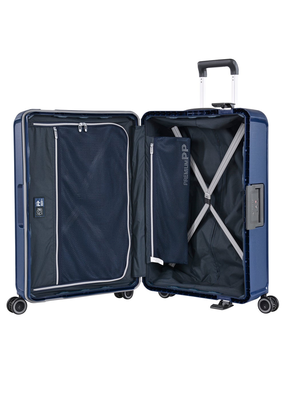 buy-eminent-vertica-hard-case-travel-bag-luggage-trolley-polypropylene-lightweight-suitcase-4-quiet-double-spinner-wheels-with-tsa-lock-b0006-dark-blue_z37