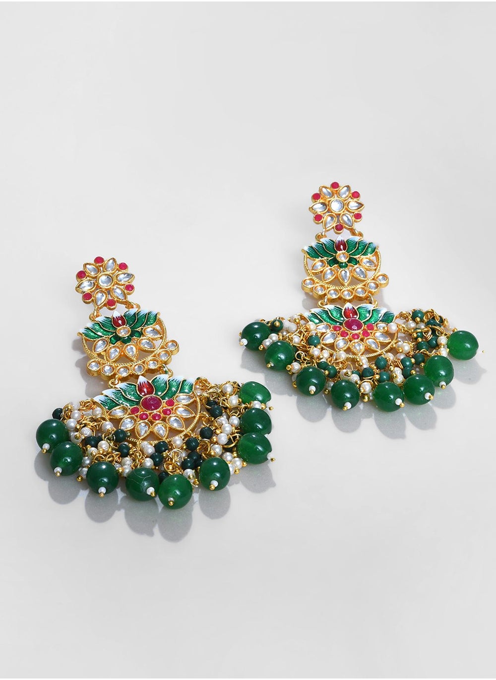buy-sohi-green-contemporary-drop-earrings_z1t