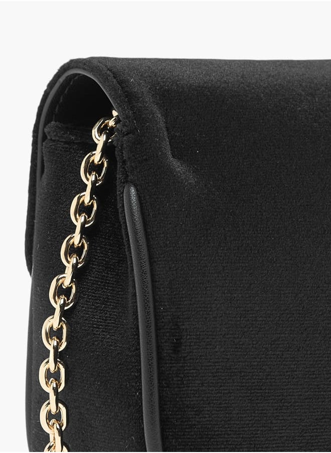 buy-celeste-womens-embellished-crossbody-bag-with-chain-strap-and-flap-closure_88t
