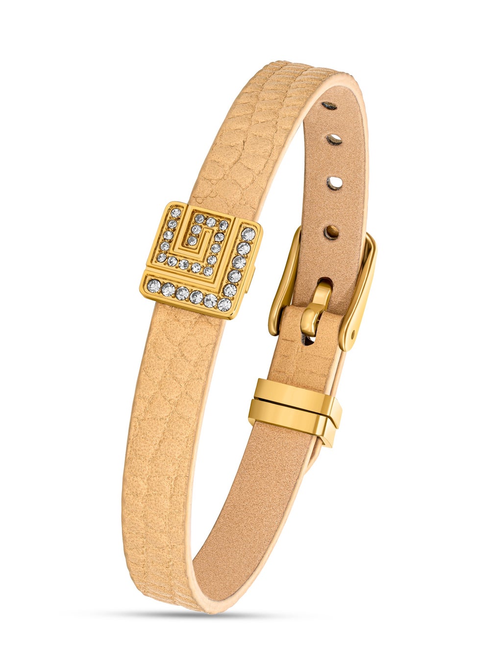 buy-guy-laroche-elise-beige-wrap-leather-bracelet_ynz