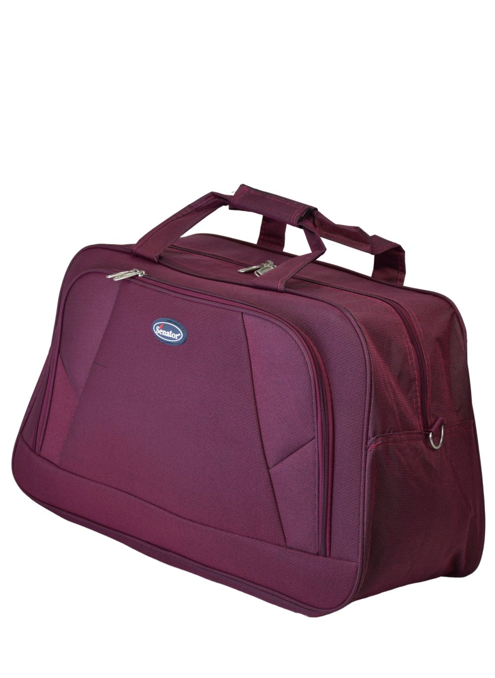 buy-senator-travel-duffle-bag-for-unisex-lightweight-nylon-bag-multi-pocket-water-scratch-resistant-adjustable-shoulder-strap-weekend-bag-convenient-carry-on-luggage-for-camping-training-34l-maroon-ea220_iis