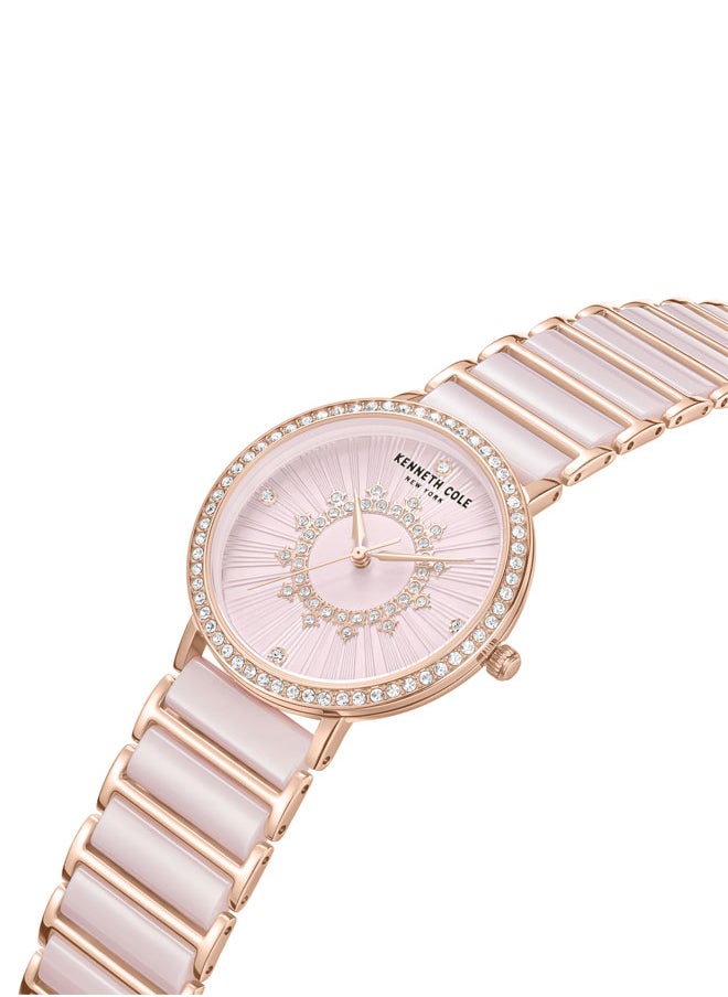 buy-kenneth-cole-new-york-kenneth-cole-new-york-36mm-analog-women-s-watch-with-light-pink-dial-pink-rose-gold-ceramic-stainless-steel-bracelet_ei8