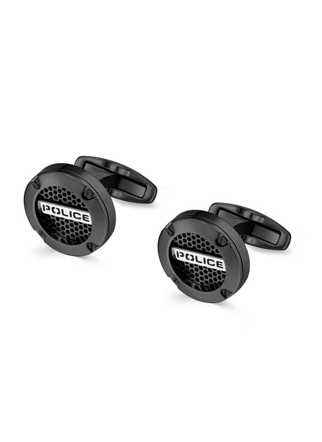 buy-police-fusion-cufflinks-for-men-black-netted-design-with-screwed-edge-and-signature_r0i