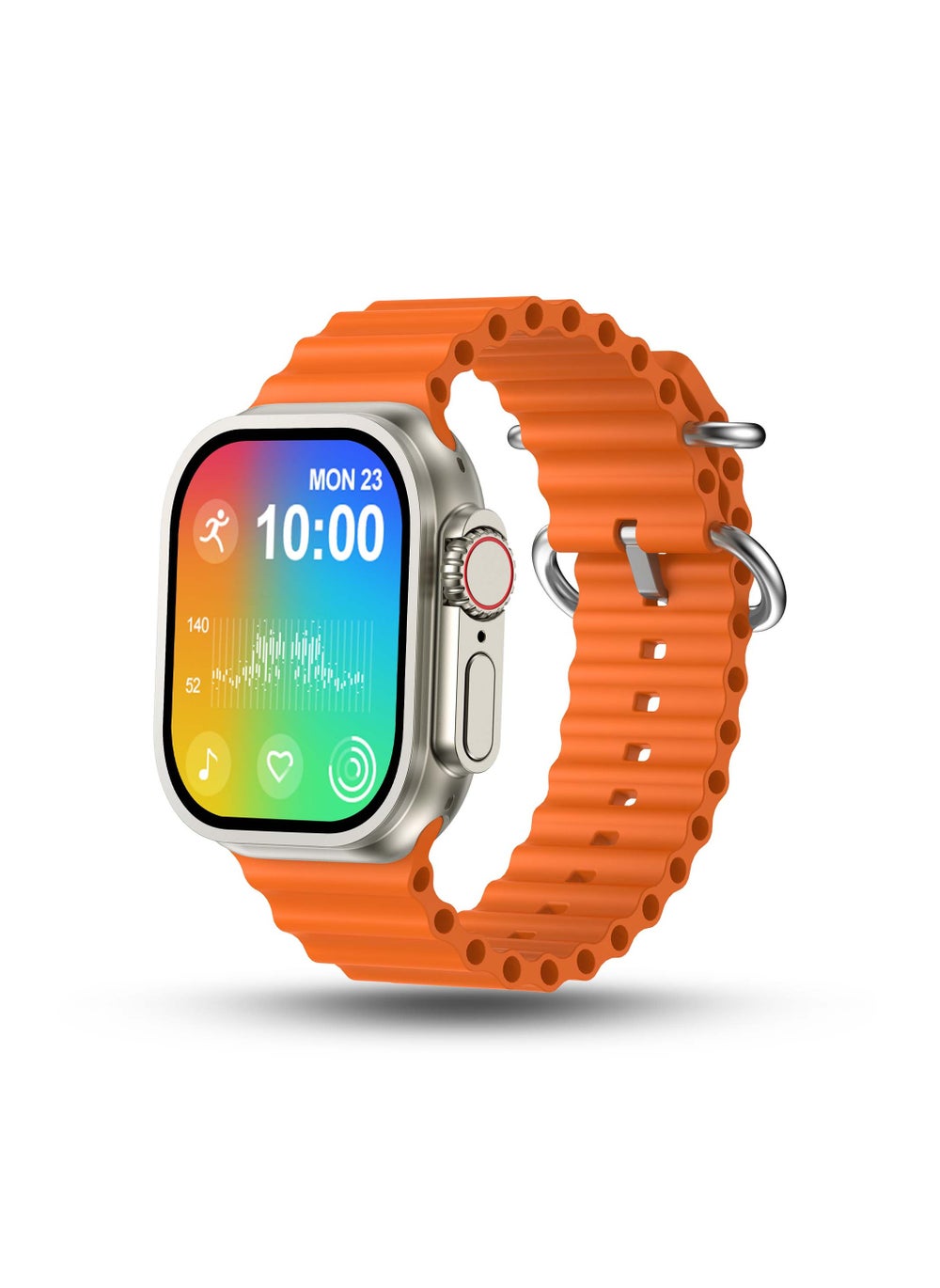 buy-pebble-cosmos-engage-1-95-ips-always-on-display-smartwatch-wireless-charging-ip67-water-dust-resistence-compatible-with-android-ios-20-sports-modes-100-cloud-based-watch-faces-salamander-orange_qqd