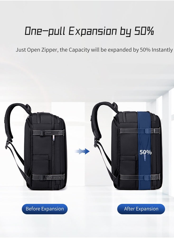 buy-arctic-hunter-travel-backpack-with-expandable-pocket-30l-backpack-built-in-convertible-handbag-for-17-inch-laptop-4-level-water-resistant-anti-theft-laptop-backpack-for-office-travel-b00540-black_nec