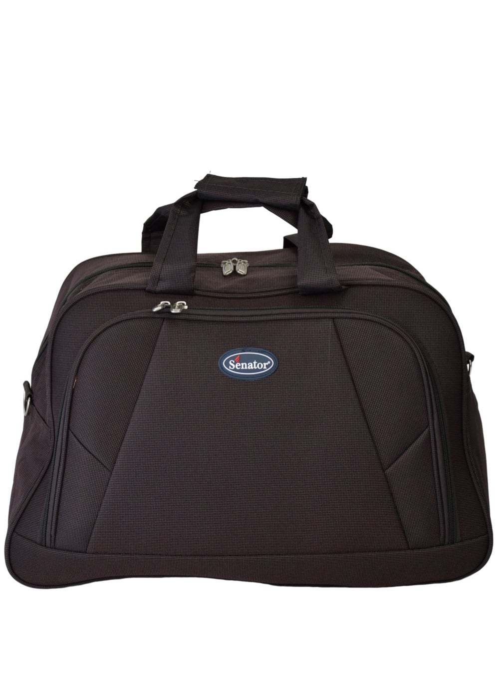 buy-senator-travel-duffle-bag-for-unisex-lightweight-nylon-bag-multi-pocket-water-scratch-resistant-adjustable-shoulder-strap-weekend-bag-convenient-carry-on-luggage-for-camping-training-42l-brown-ea220_qaq