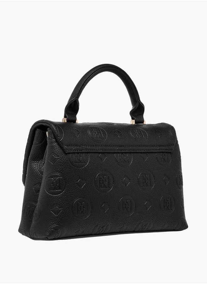 buy-elle-women-monogram-embossed-satchel-bag-with-top-handle-and-detachable-strap_lb4