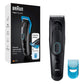 BRAUN HC5010 Black/Blue Lifetime Sharp Blades Hair Clipper