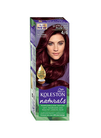 Koleston Naturals 4/6 Plum Red Hair Color - Vibrant & Nourishing