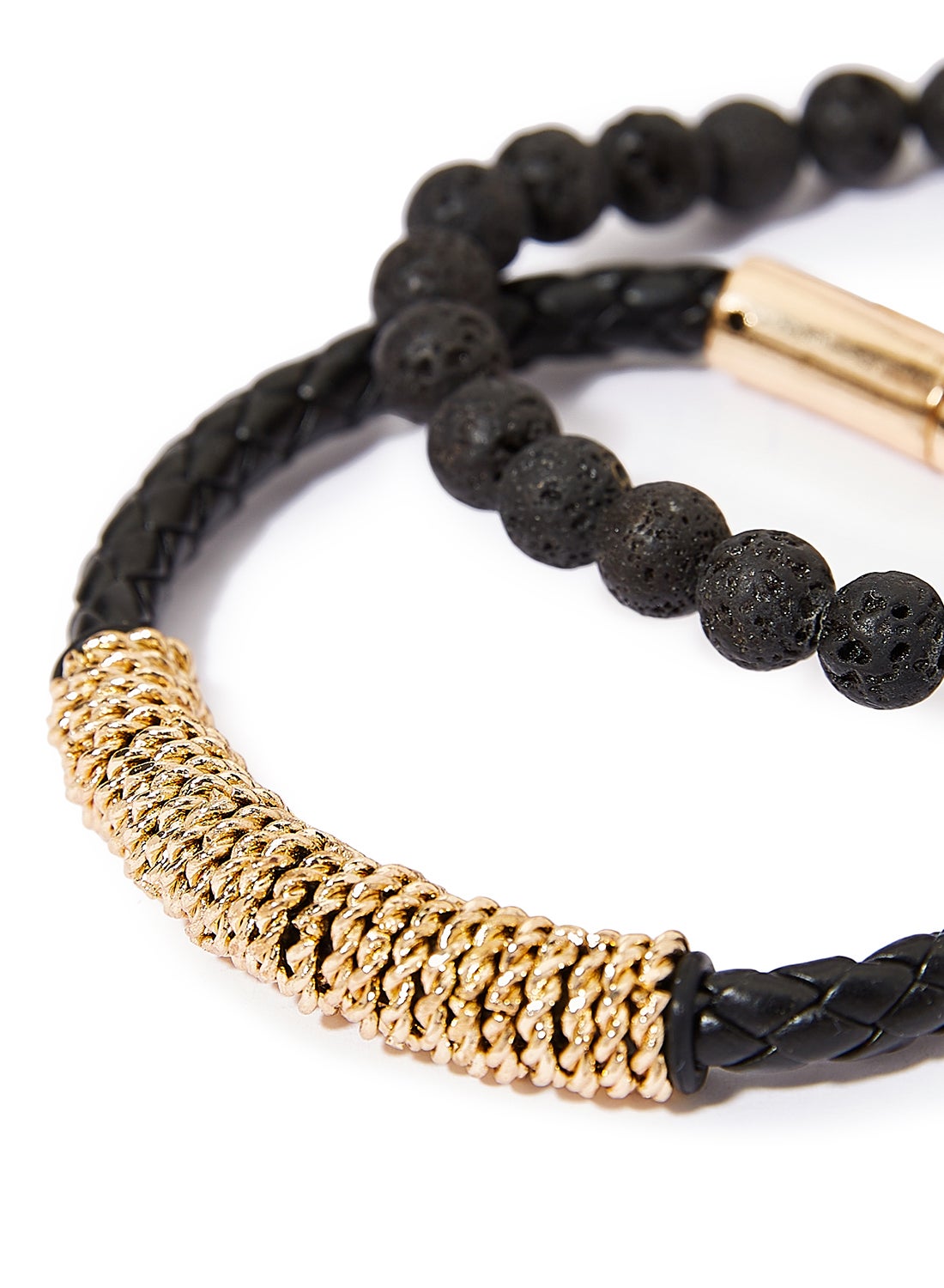 buy-english-laundry-set-of-2-leather-and-beads-bracelet_e67