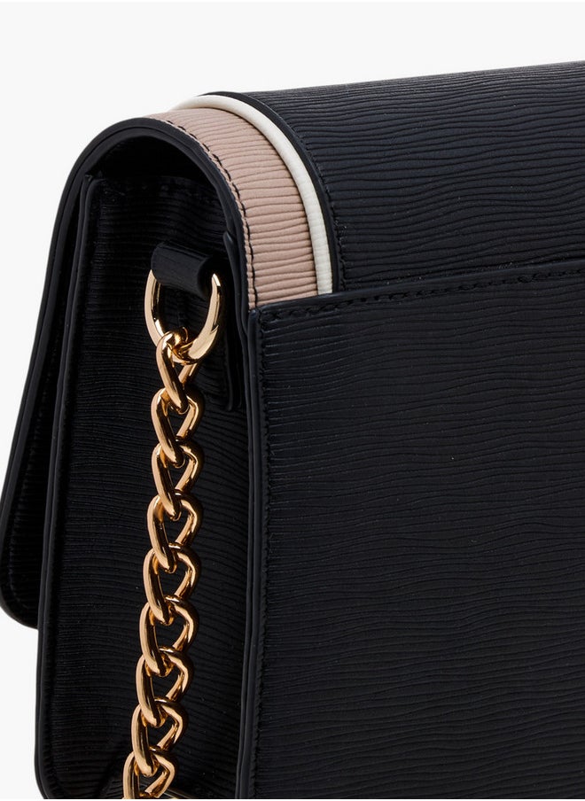 buy-flora-bella-by-shoexpress-textured-crossbody-bag-with-chain-strap-and-button-closure_554