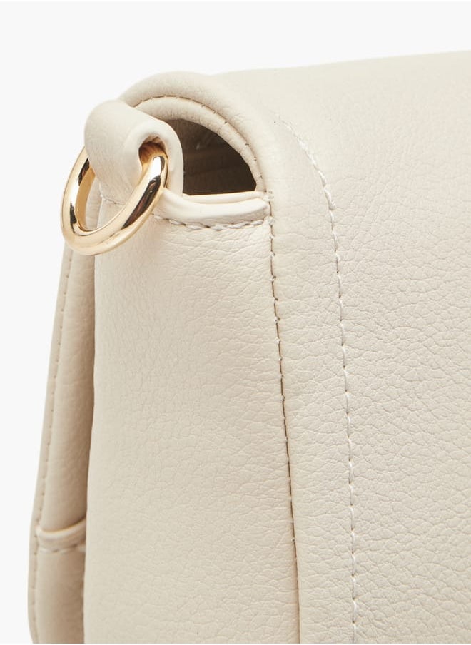 buy-missy-women-logo-embossed-crossbody-bag-with-detachable-strap-and-flap-closure_sdr