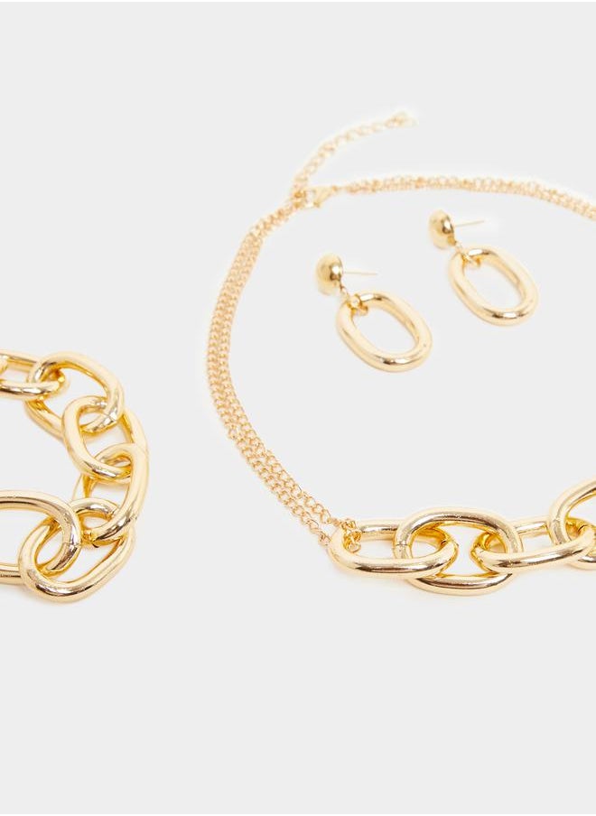 buy-styli-set-of-3-textured-accent-choker-ring-earrings_zei