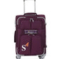 buy-senator-soft-shell-luggage-trolley-for-unisex-ultra-lightweight-expandable-suitcase-with-4-wheels-ll003-purple_wcg