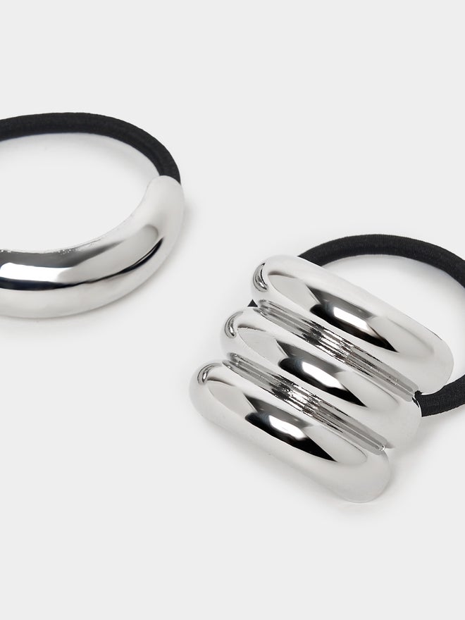 buy-styli-styli-set-of-2-metal-accent-elasticated-hair-tie_cz7