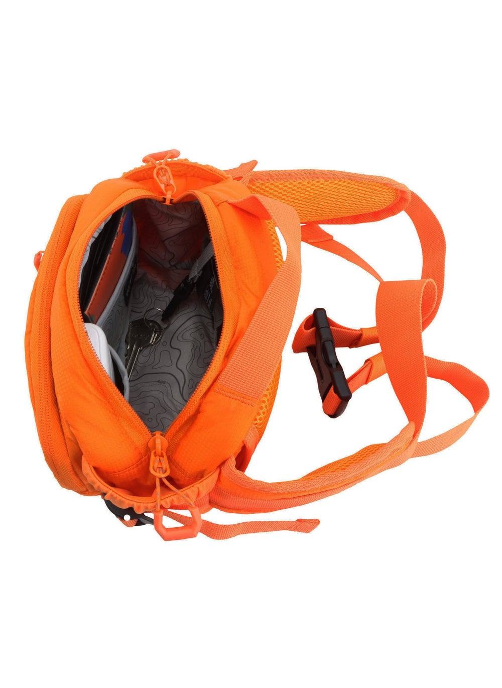 buy-discovery-discovery-body-spirit-nylon-ripstop-waist-bag-orange-for-men-and-women-durable-lightweight-waterproof-hip-pack-bag-crossbody-sling-belt-bag-outdoor-hiking-trekking-running-camping_26f