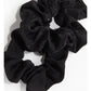 Satin Elegance Scrunchie Duo