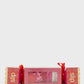 Scarlet Bon Bon Silk Scrunchie Ensemble - 5 Deluxe Pieces