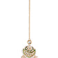 Elegant Kundan Studded Maang Tikka in Gold-Plated Brass