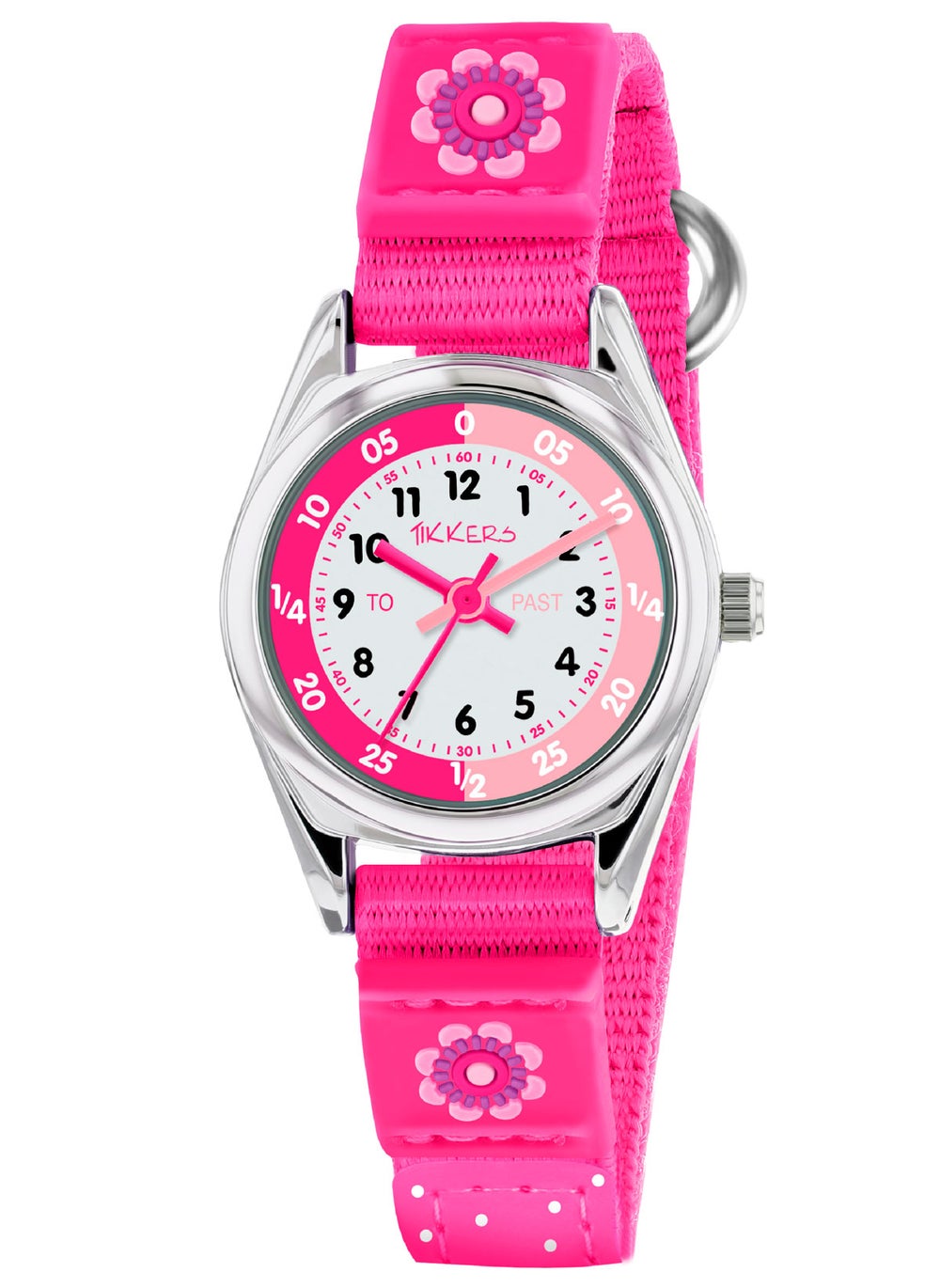 buy-tikkers-tikkers-girls-pink-canvas-strap-flower-time-teacher-watch-tk0119_h7a