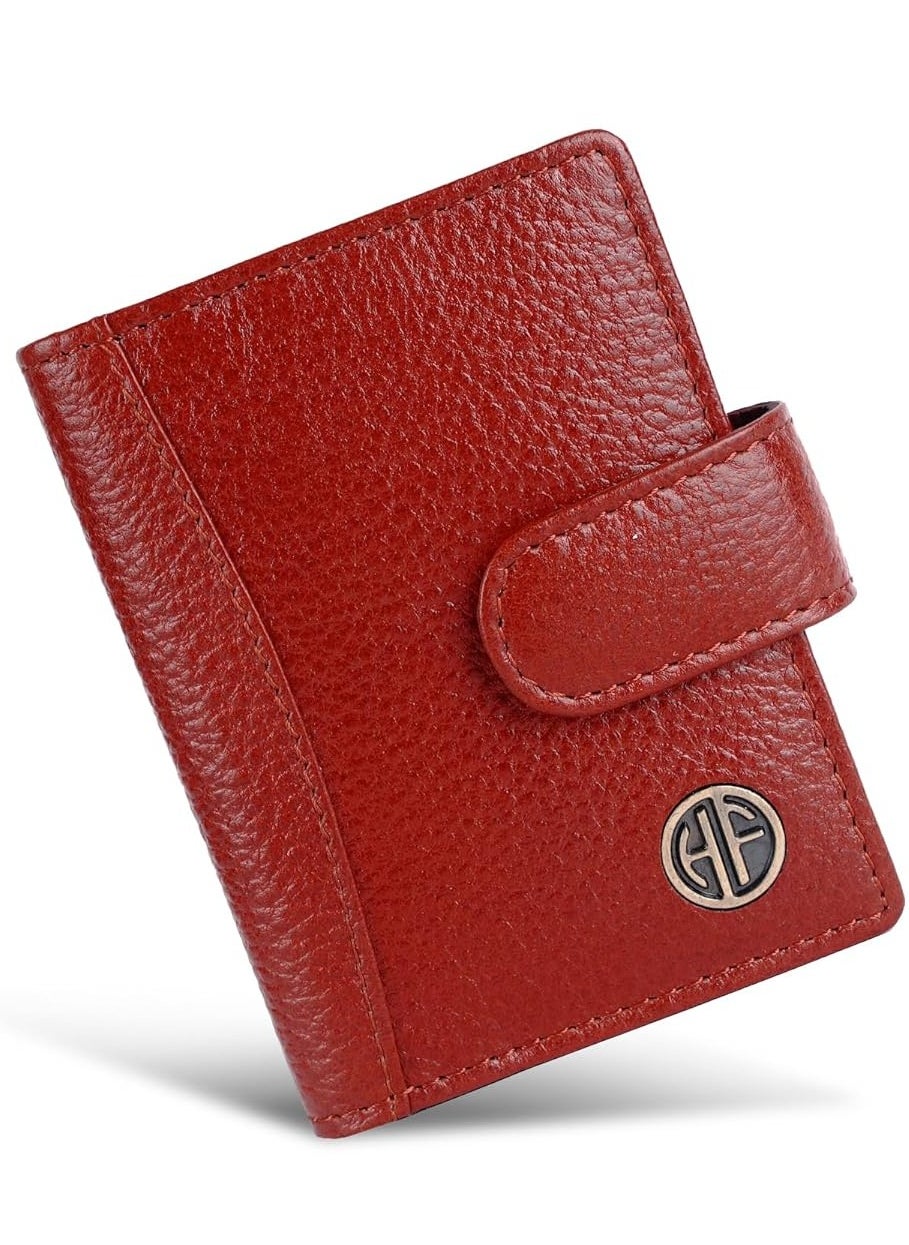 buy-hammonds-flycatcher-leather-card-holder-for-men-credit-card-holder-slim-bi-fold-rfid-protected-credit-card-wallet-for-men-with-18-card-slots-metal-snap-button-brown-54dh_ppl