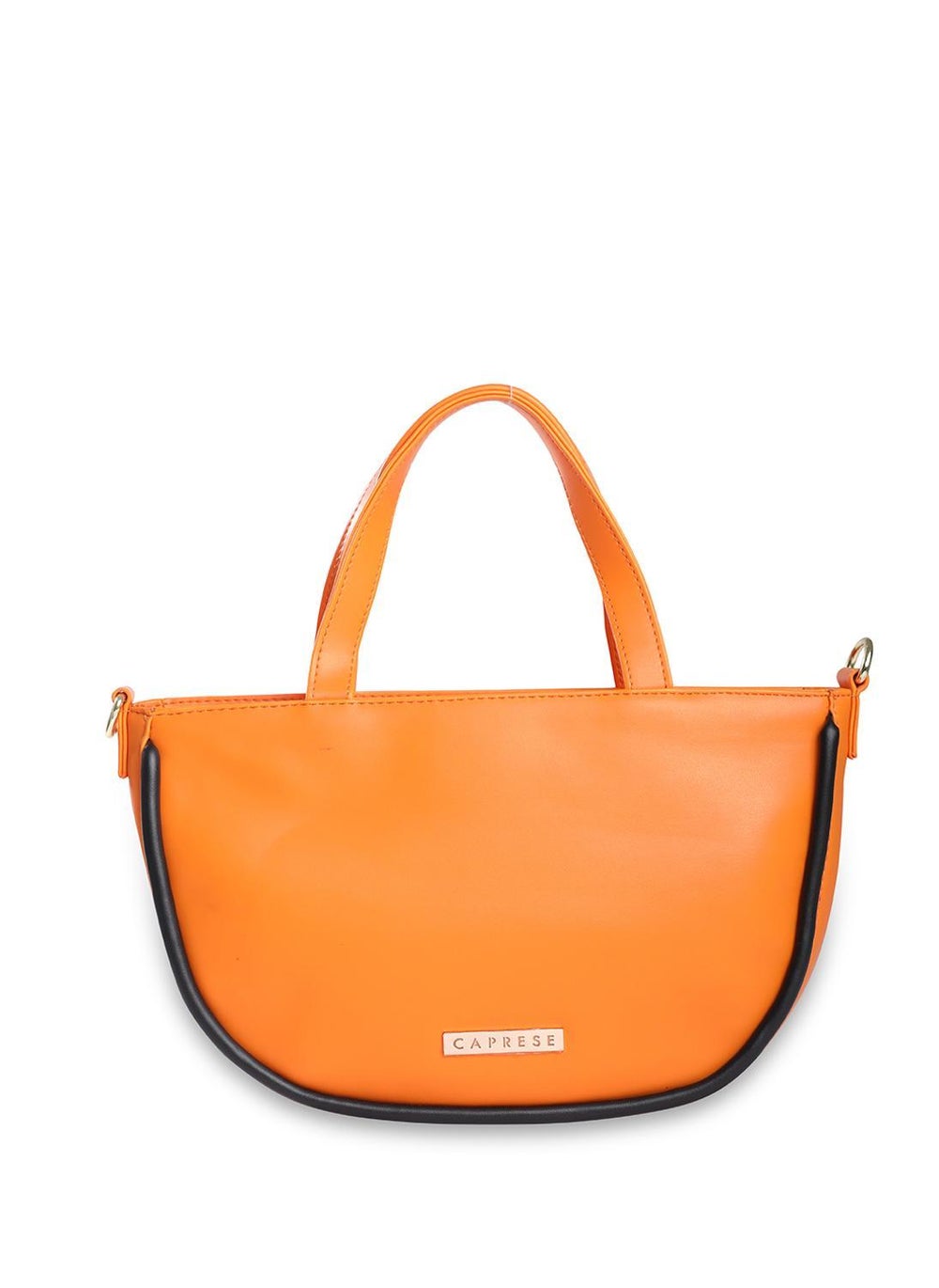 buy-caprese-gracie-solid-orange-faux-leather-medium-satchel_a4w