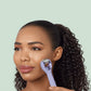 9-in-1 Purple Microneedle Roller with Rose Quartz