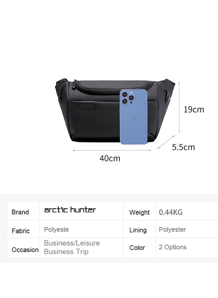 buy-arctic-hunter-crossbody-waist-belt-bag-anti-theft-water-repellent-chest-bag-for-men-women-on-shopping-travel-office-hiking-y00565-black_s0h
