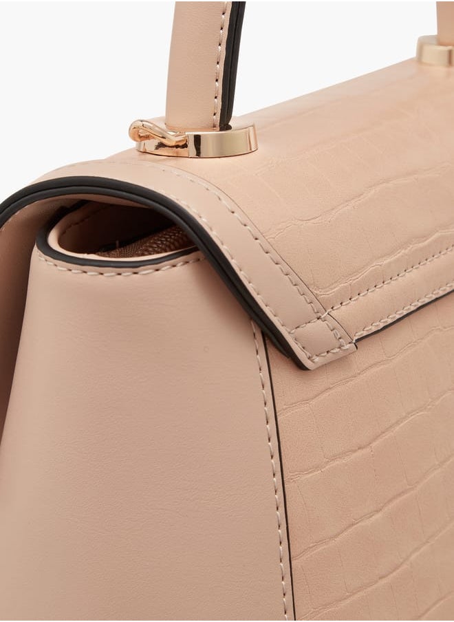 buy-paprika-women-s-textured-satchel-bag-with-detachable-strap-and-flap-closure_70w
