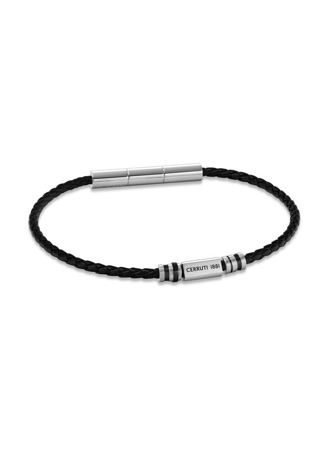 buy-cerruti-1881-mario-black-and-black-leather-bracelet-for-men_lme