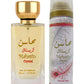 Mahasin Crystal EDP 606368 - Elegant Aromas with Free Deodorant