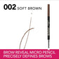 قلم حواجب برو ريفيل ميكرو بورجوا - بني ناعم، دقة متناهية