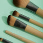 EcoLuxury 5-Piece Brush Set & Organizer