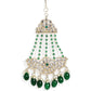 Elegant Kundan Studded Jhumar Passa Headpiece