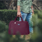 buy-senator-travel-duffle-bag-for-unisex-lightweight-nylon-bag-multi-pocket-water-scratch-resistant-adjustable-shoulder-strap-weekend-bag-convenient-carry-on-luggage-for-camping-training-42l-maroon-ea218_0nl