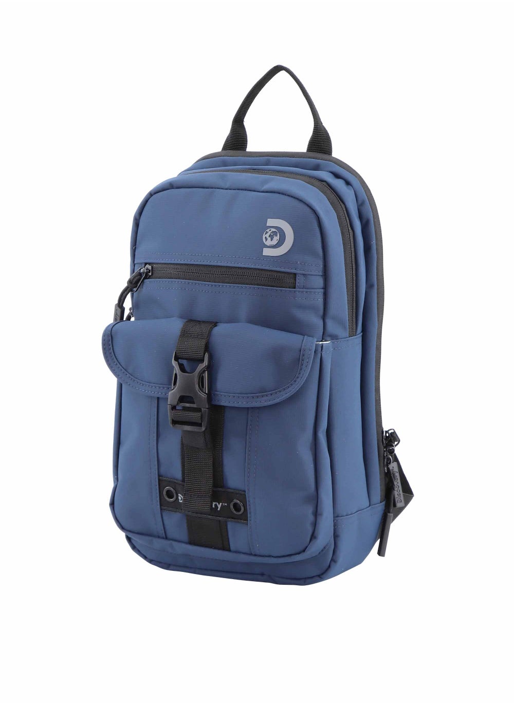 buy-discovery-discovery-shield-rpet-polyester-sling-cross-bag-blue-durable-lightweight-tablet-protective-outdoor-business-college-casual-cross-body-bag-with-multi-compartment-rfid-pocket_ioa