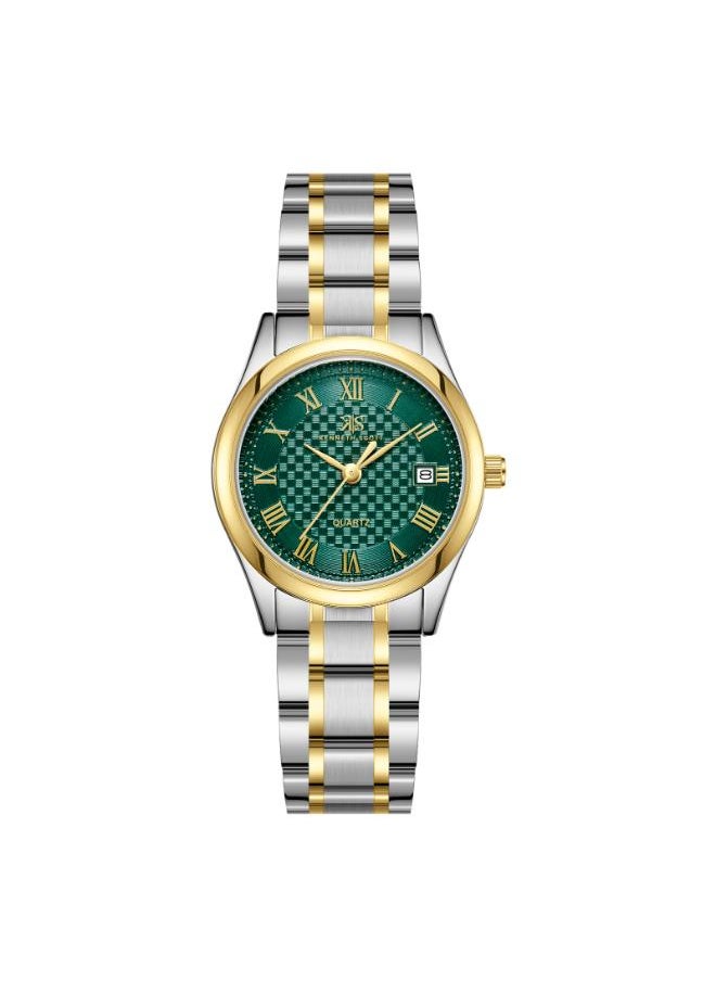 buy-kenneth-scott-women-s-stainless-steel-analog-watch-k25504-tbthg-28-8x34-mm_hrx