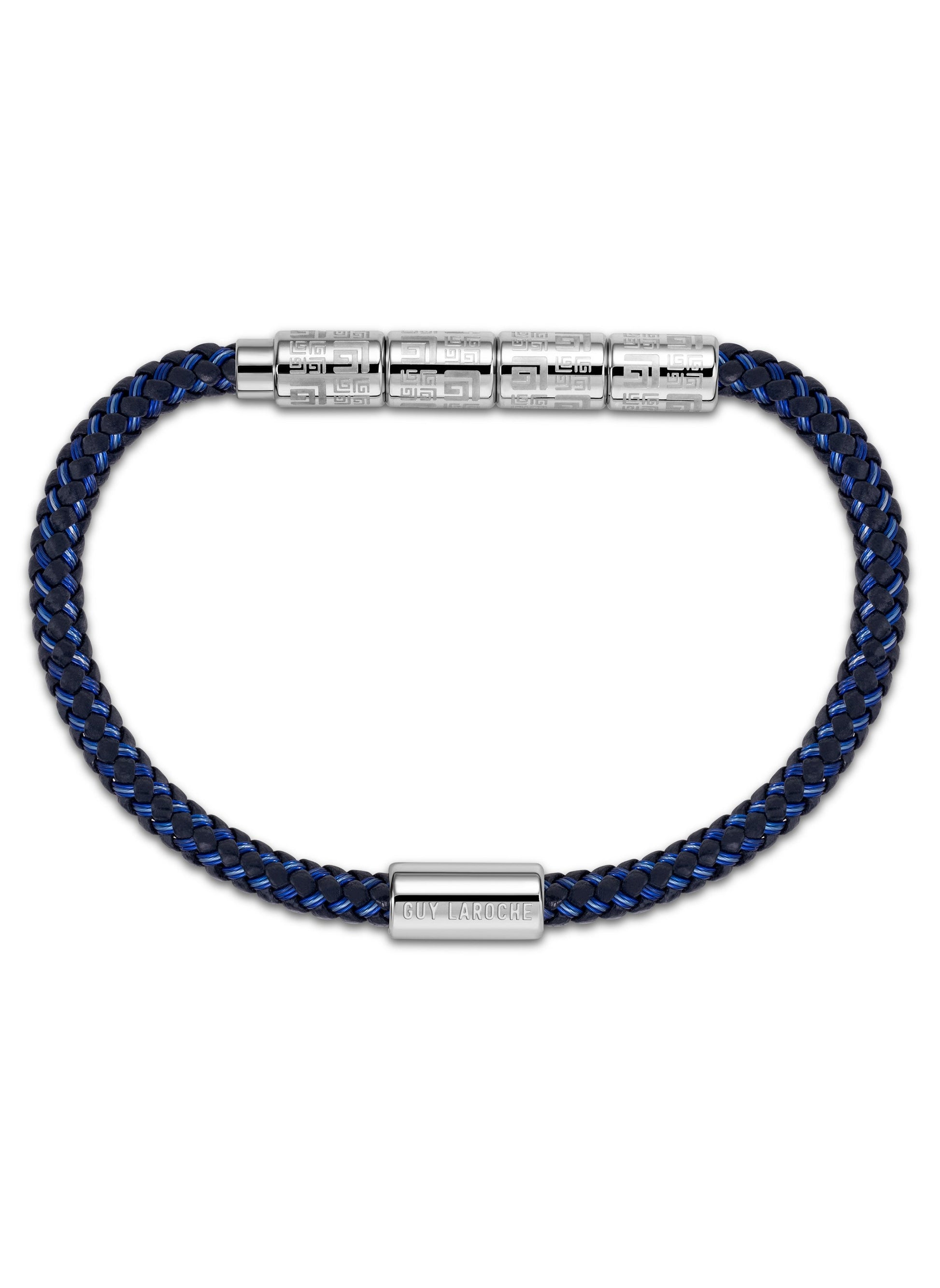 buy-guy-laroche-pierre-blue-cord-bracelet-for-men_cd3