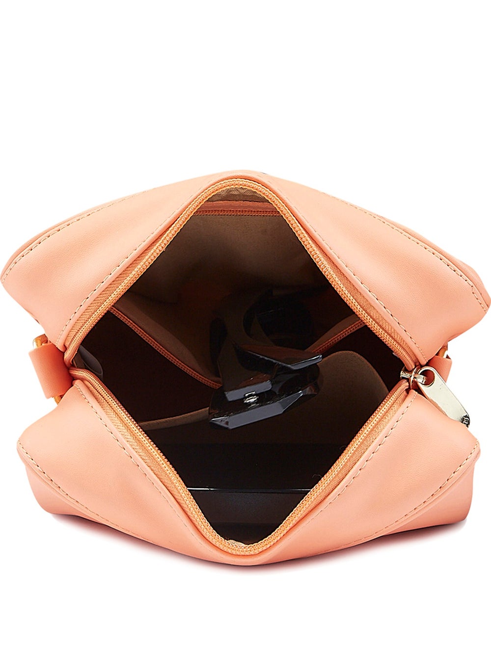 buy-caprese-caprese-dora-solid-coral-faux-leather-medium-sling-bag_j22