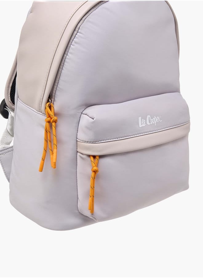 buy-lee-cooper-women-logo-print-backpack-with-adjustable-shoulder-straps-and-zip-closure-31x40x19-cm_8xa