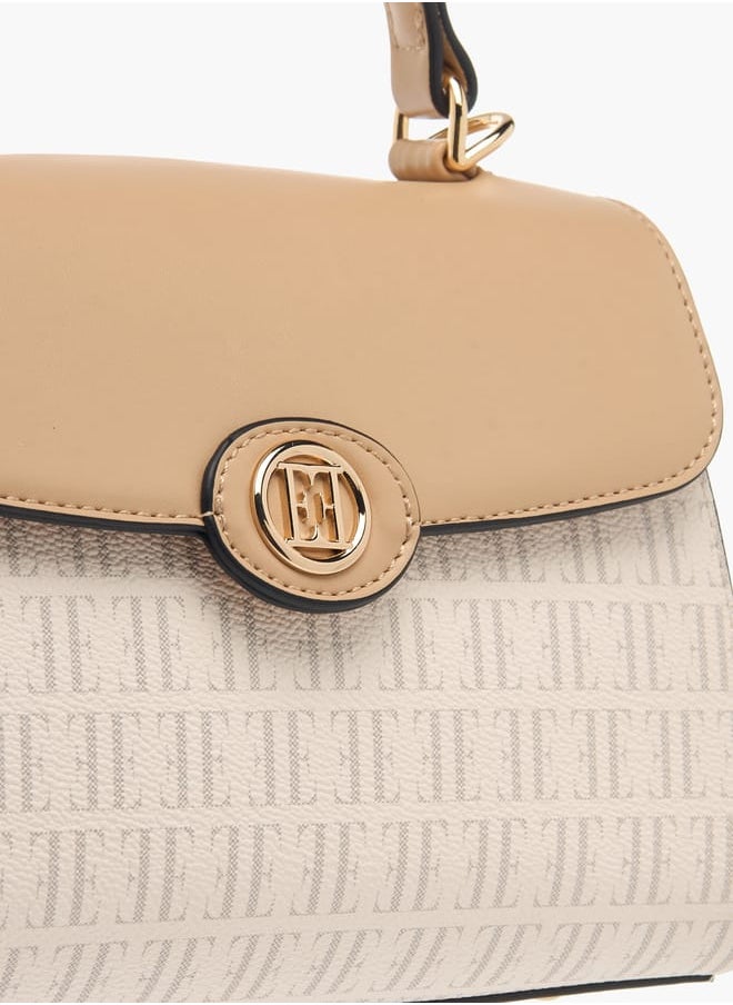 buy-elle-womens-monogram-print-satchel-bag-with-grab-handle-and-button-closure_qe6