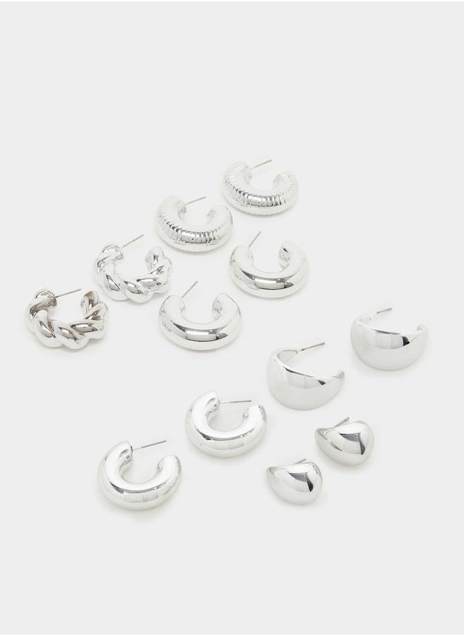 buy-styli-set-of-6-plain-hoop-earrings_v9u