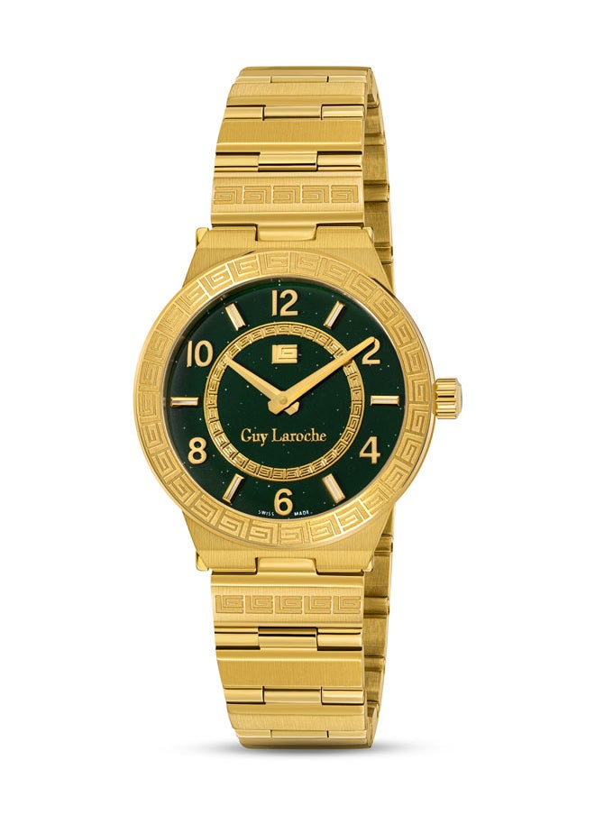 buy-guy-laroche-sacha-32mm-ladies-swiss-quartz-watch-with-green-glitter-mother-of-pearl-dial-gold-plated-bracelet-sapphire-glass_5eq