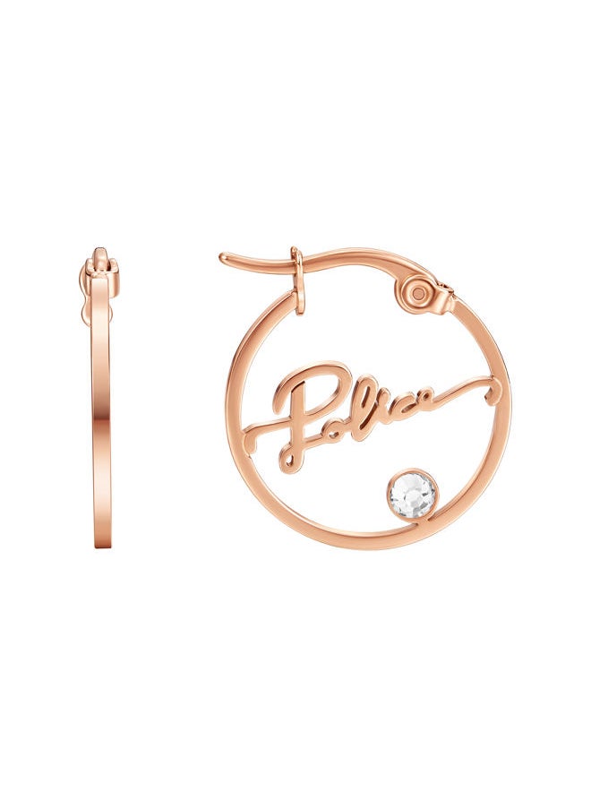 buy-police-petite-ladies-hoops-earrings-with-rose-gold-plating-and-script_z4g