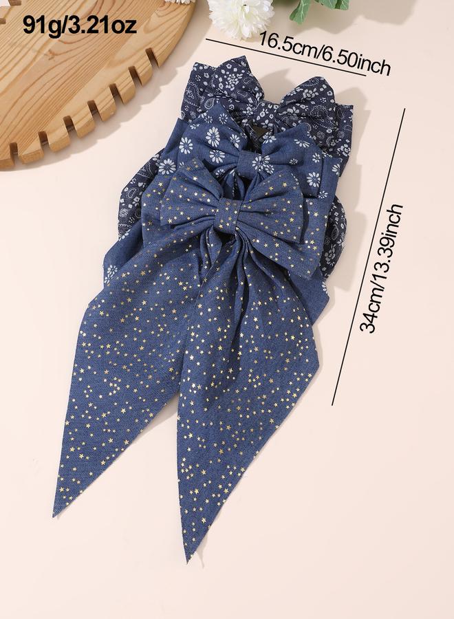 buy-take-two-take-two-set-of-3-floral-printed-ribbon-hair-clip_u66